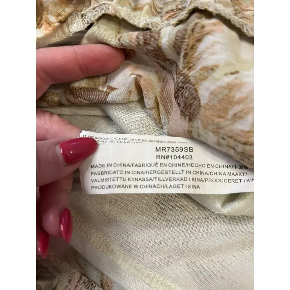 Moon River Floral Dress - Size L - Picture 10 of 12